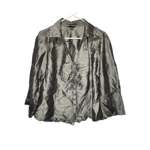 Sunny Taylor Women's Button Up Shirt Size 2X